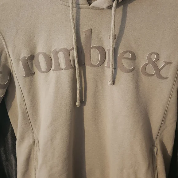 Abercrombie & Fitch Light Tan Hoodie - Picture 3 of 5